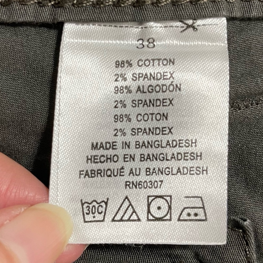 UNIONBAY Twill Cargo Shorts Men’s 38 Gray Adventurous Lightweight Y18TLYD NWT - Picture 13 of 14